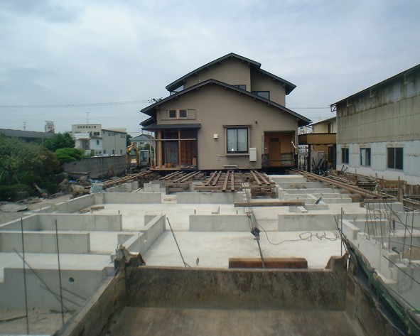 【N様邸　曳家工事】写真