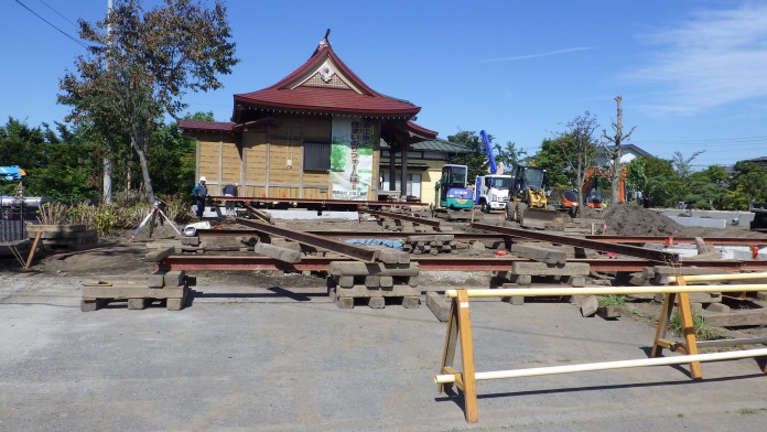 【千葉八幡宮曳家工事】写真