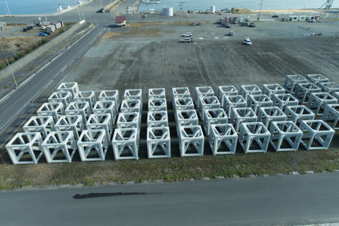 【単体漁礁製作工事】写真